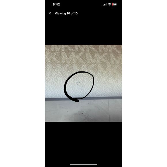 Michael Kors Ombré Double Zip Wallet Wristlet Camel - Picture 11 of 11